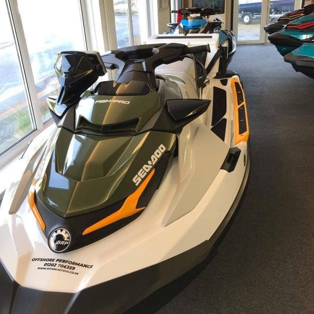 NEW arrival at Offshore Performance is the 2019 SeaDoo FishPro