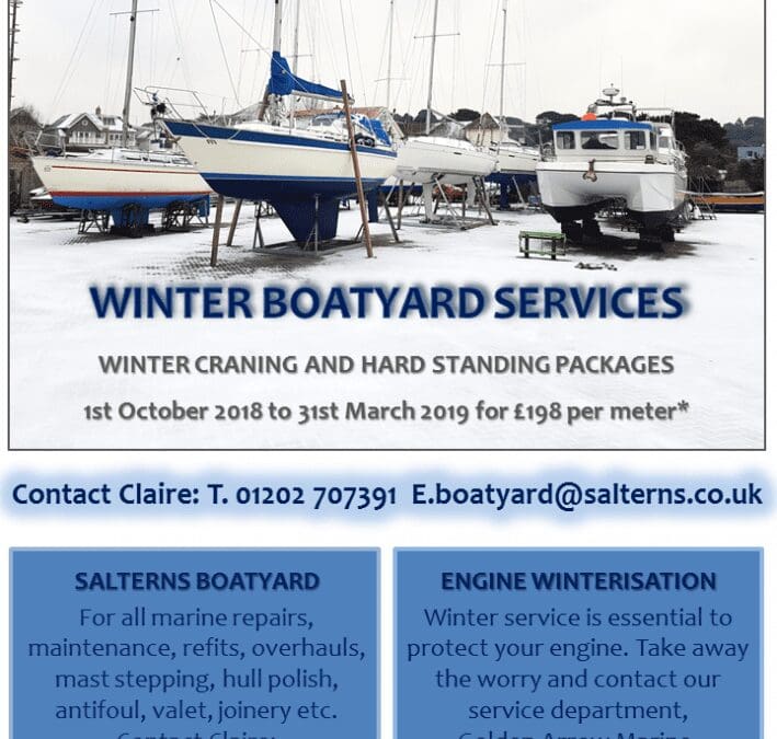 Winter Storage and Engine Winterisation